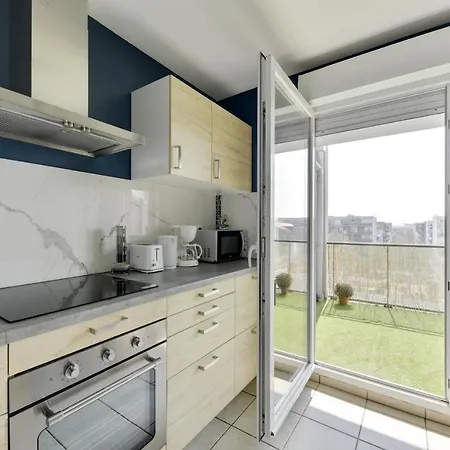 Chic Apart With Great View Of Paris Apartment Saint-Denis (Seine-Saint-Denis)